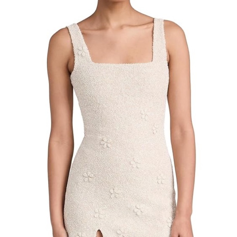 STAUD Le Sable Beaded Dress (Size Small)